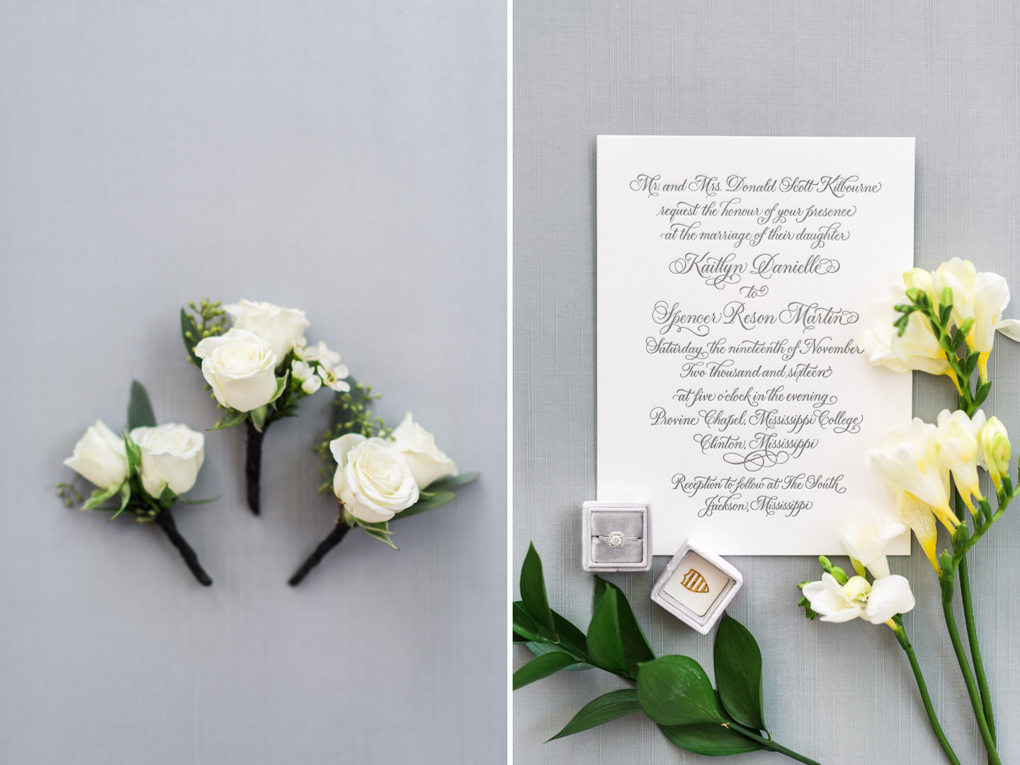Mississippi-Wedding-Photography-Invitations-Boutonnieres